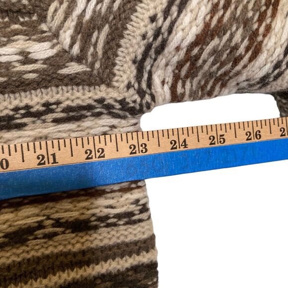 J.Crew Lambswool Fair Isle Crew Neck Sweated Beige Men's Sweater Size Large NWT - Picture 6 of 11